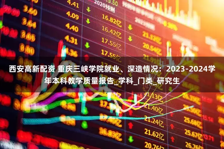 西安高新配资 重庆三峡学院就业、深造情况：2023-2024学年本科教学质量报告_学科_门类_研究生