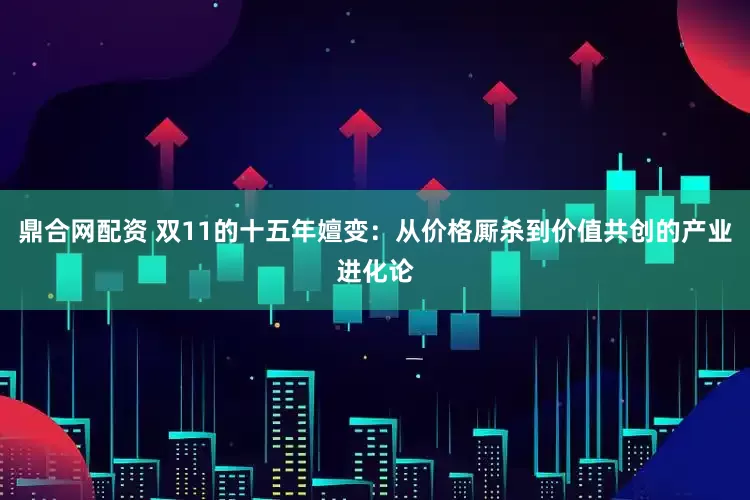 鼎合网配资 双11的十五年嬗变：从价格厮杀到价值共创的产业进化论